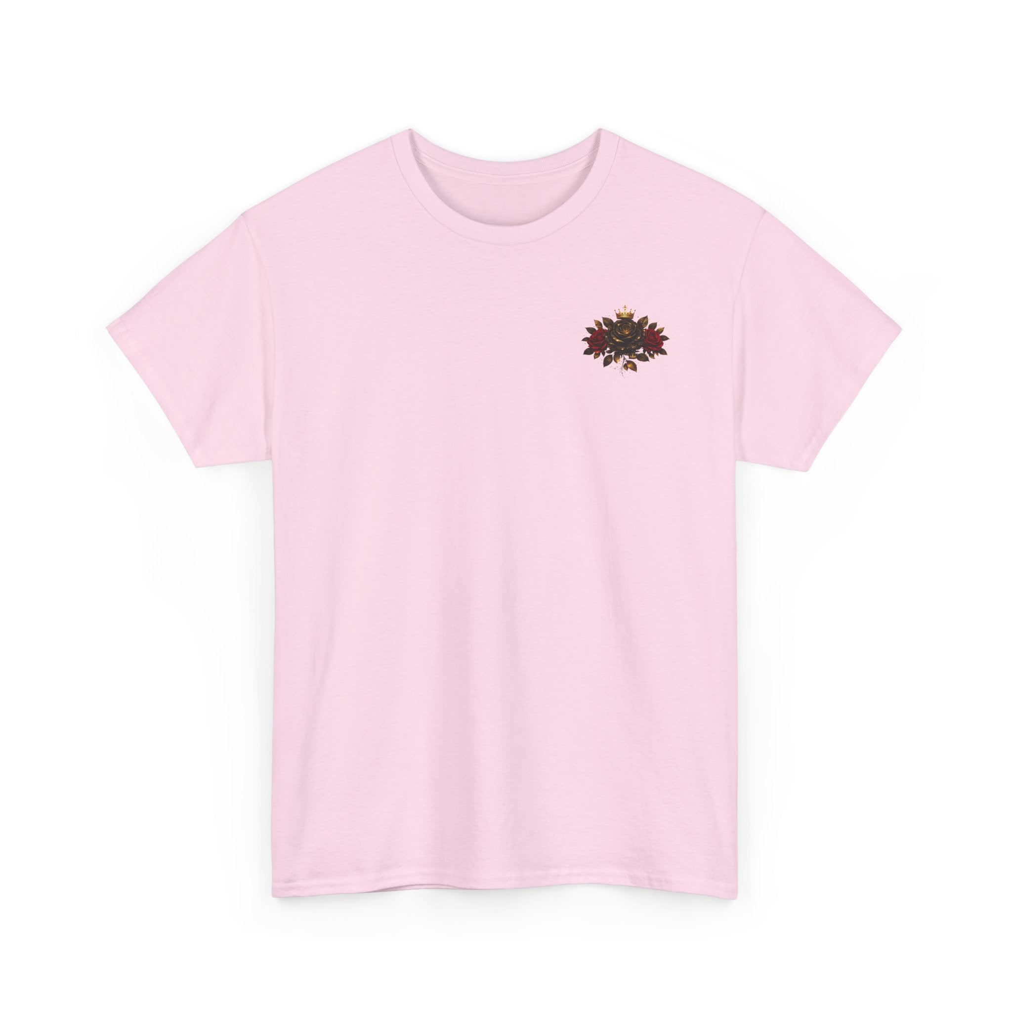 Bloom Like a Queen Tee — Floral Crown Rose Graphic Shirt
