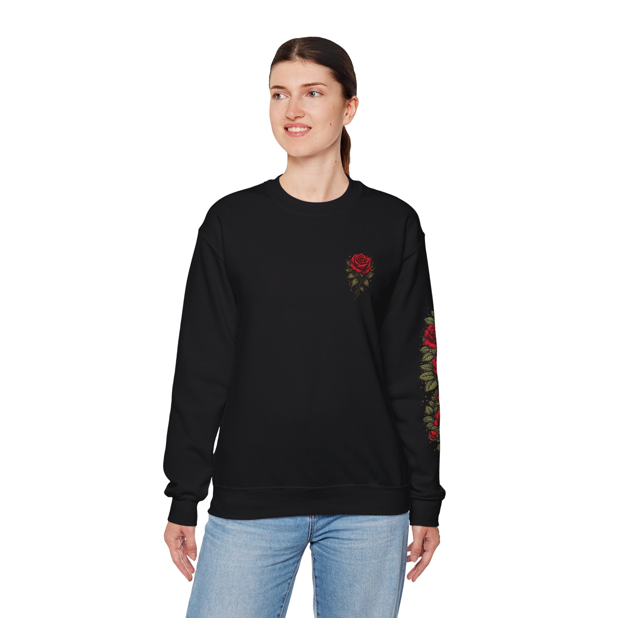 Jefa Energy Crewneck Sweatshirt — Rose & Crown Graphic