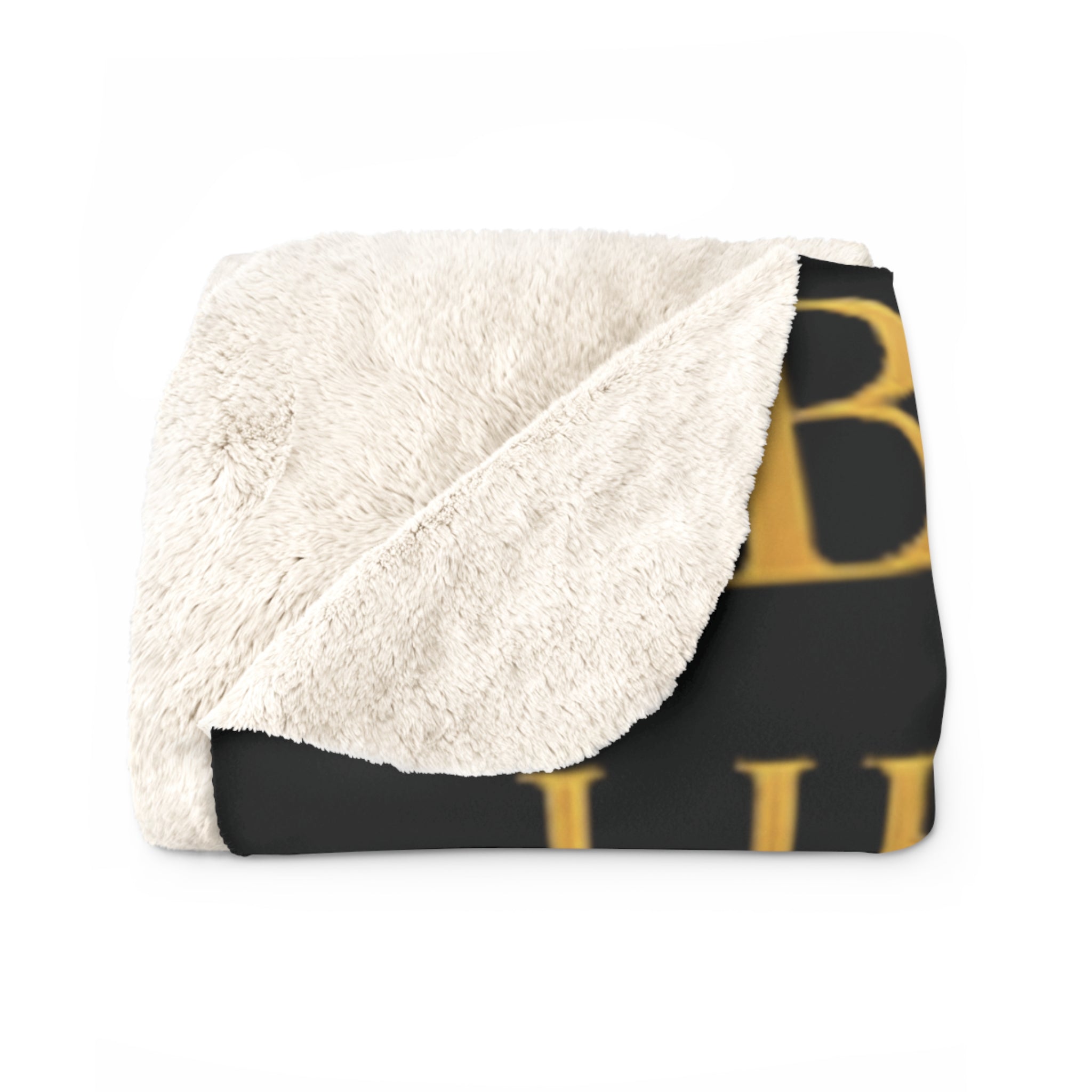 Bloom Like a Queen Sherpa Blanket — Floral Crown Throw with Spanish "Hecha para Florecer"