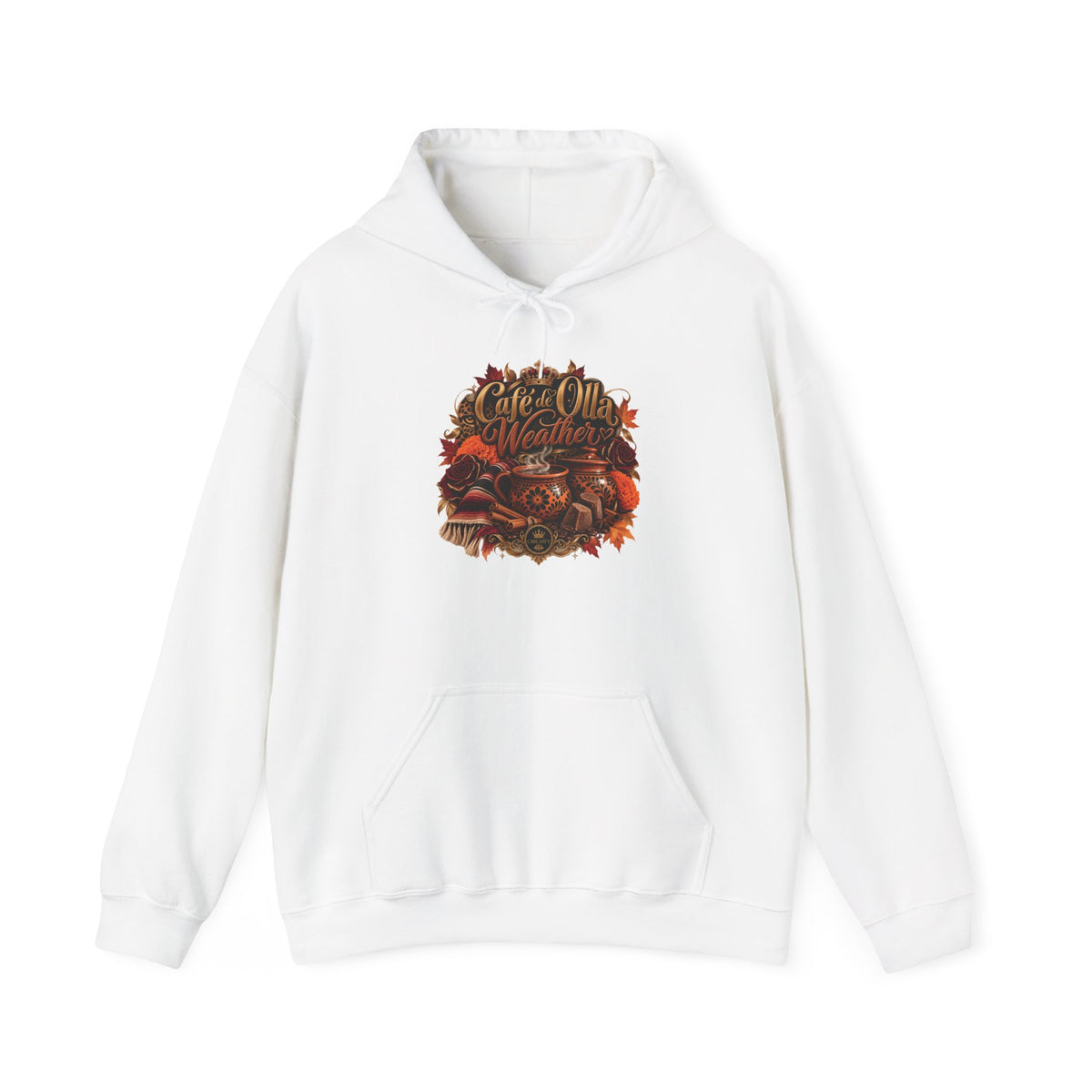 Café de Olla Weather Sweatshirt | Mexican Fall | Chicaify Heavy Blend™ Hooded Sweatshirt