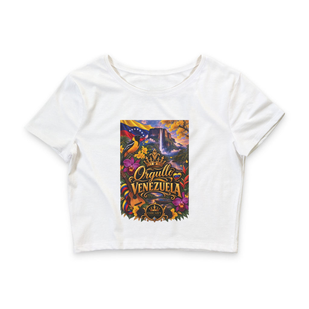 Orgullo Venezuela — Raíces Unidas Collection | Crop Tee