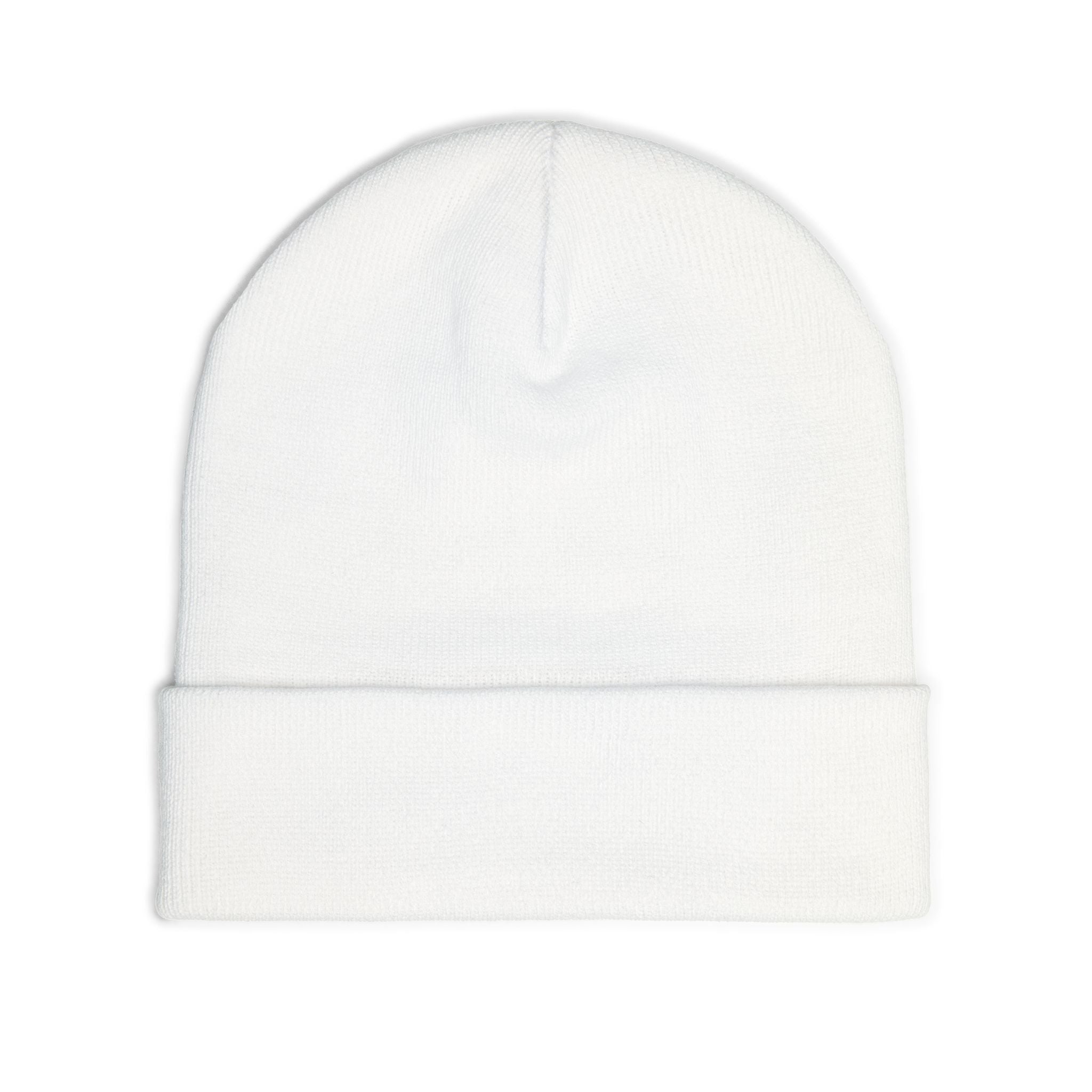 Falling Leaves, Rising Standards | Knit Beanie (Embroidery)