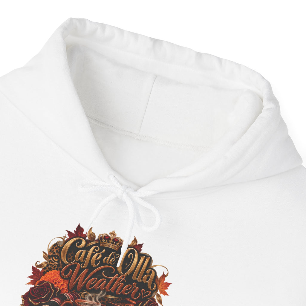 Café de Olla Weather Sweatshirt | Mexican Fall | Chicaify Heavy Blend™ Hooded Sweatshirt