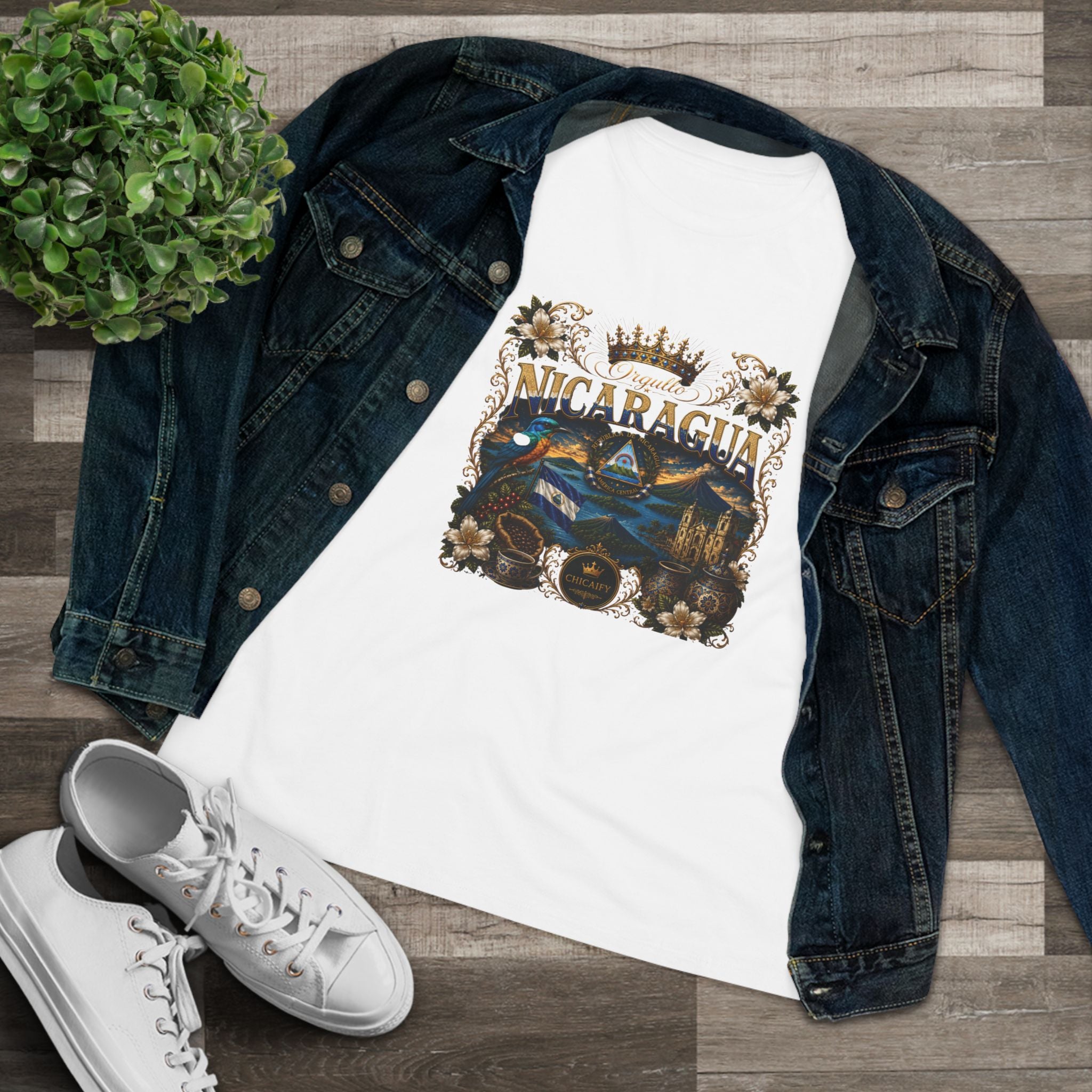 Raíces Unidas — Orgullo Nicaragua | Cotton Tee