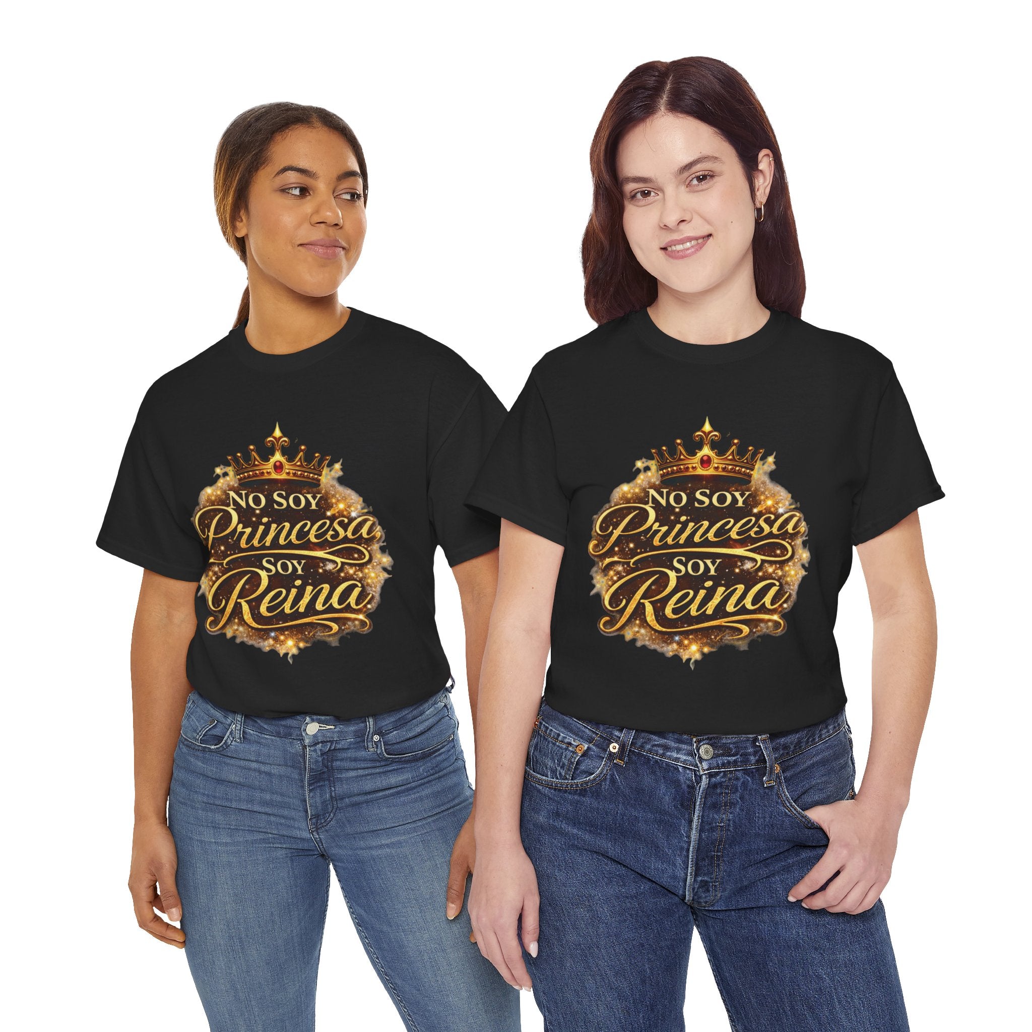 T-Shirt — "No Soy Princesa, Soy Reina" Tee