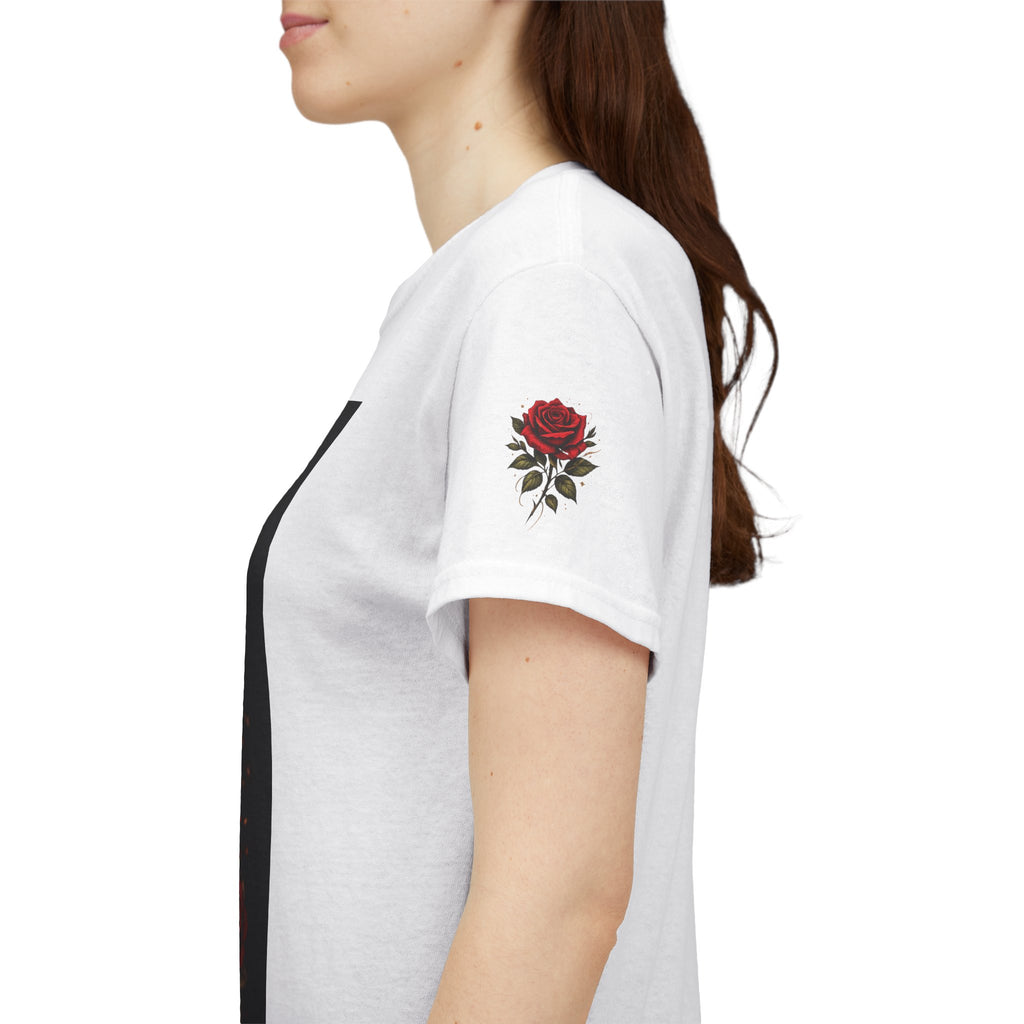 Boss Energy T-Shirt – Floral Crown Graphic Tee for Empowered Women