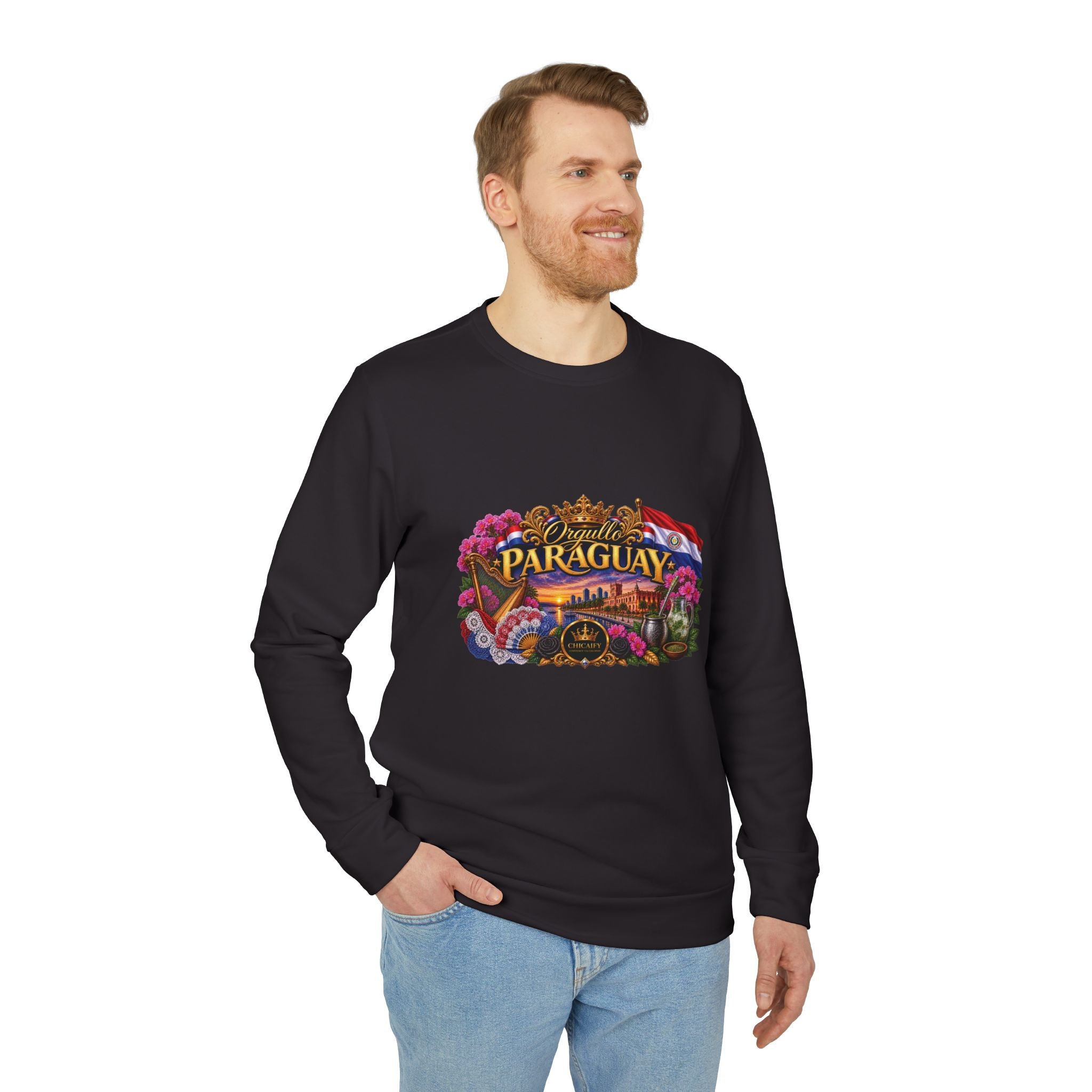 Orgullo Paraguay — Raíces Unidas Collection | adidas Crewneck Sweatshirt