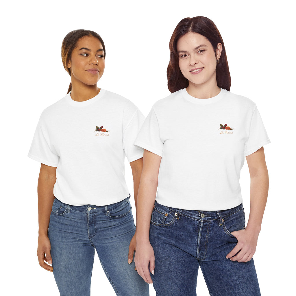 T-Shirt — “Segura. Fuerte. Única.” Floral Tee