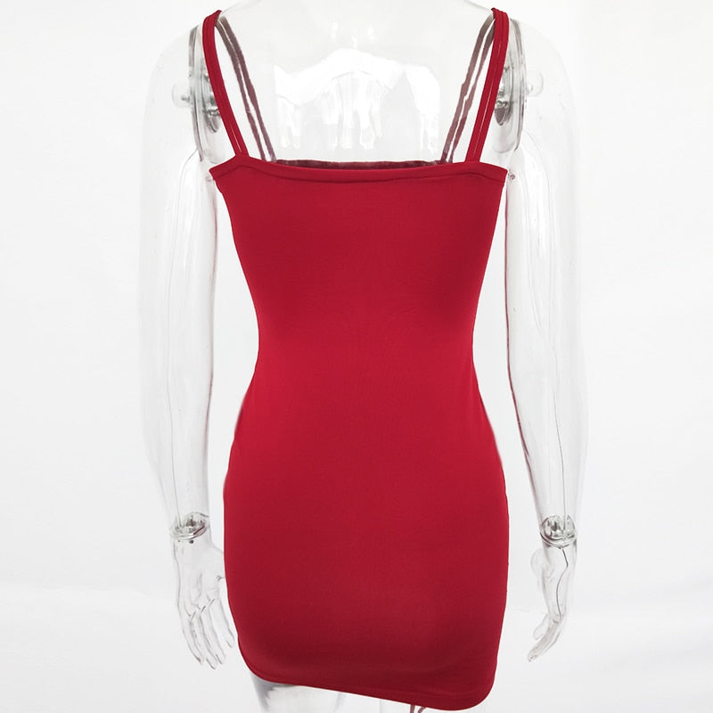 Sexy Backless Women Dress Strapless Bodycon