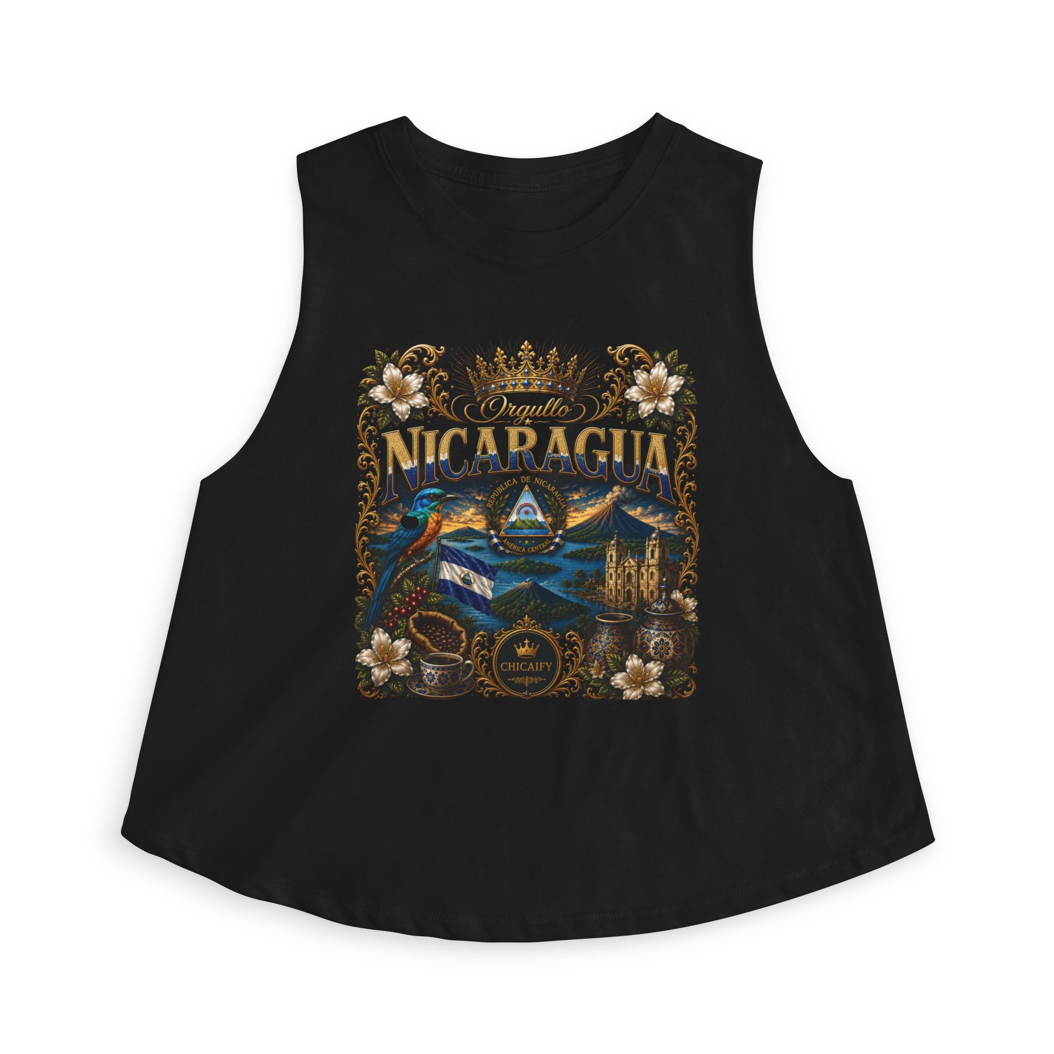 Raíces Unidas — Orgullo Nicaragua Crop Top