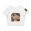 Vaquera Lux – Too Glam to Tame | Women’s Poly-Cotton Crop Tee