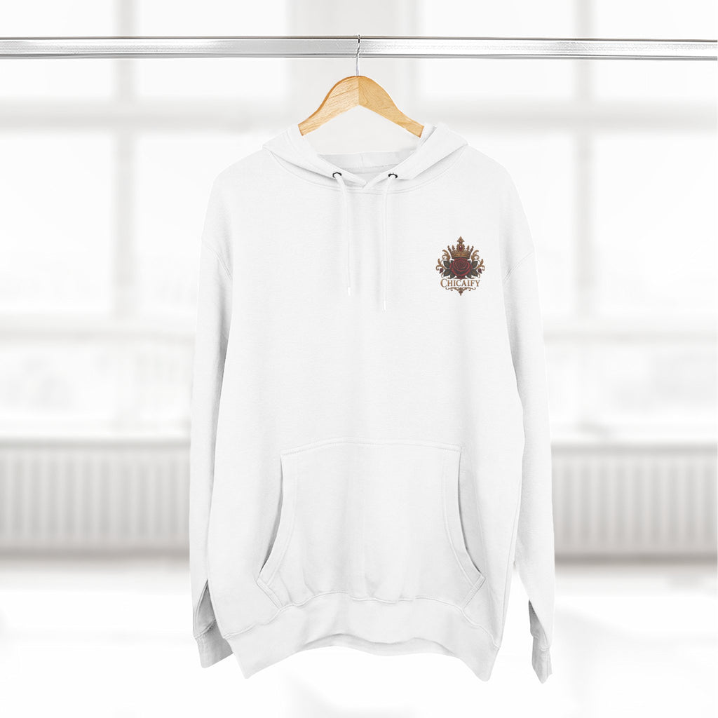 Adelita Rebelde – No Nací Para Obedecer |Three-Panel Fleece Hoodie