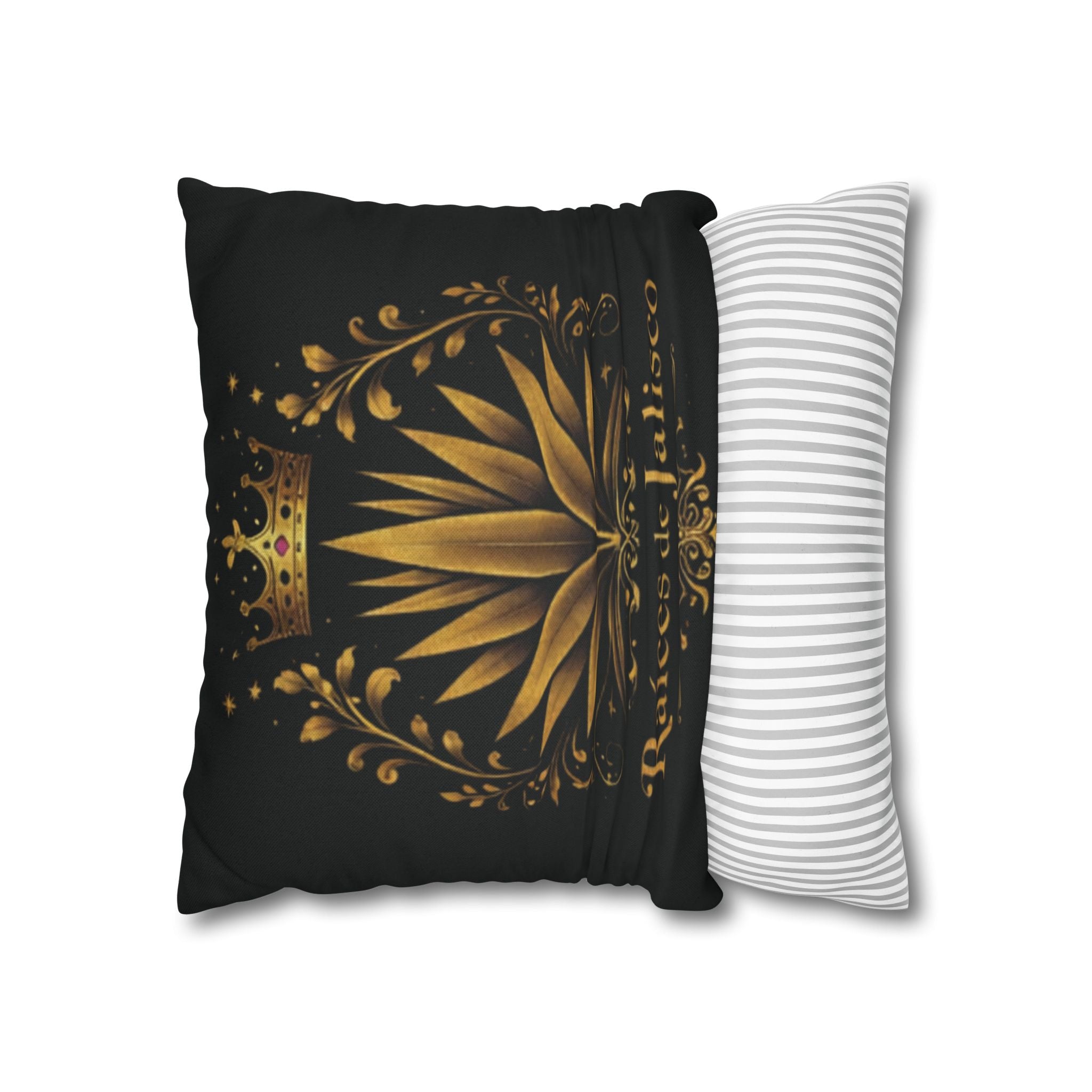 Raices de Jalisco-Gold Agave Decorative Pillow cover