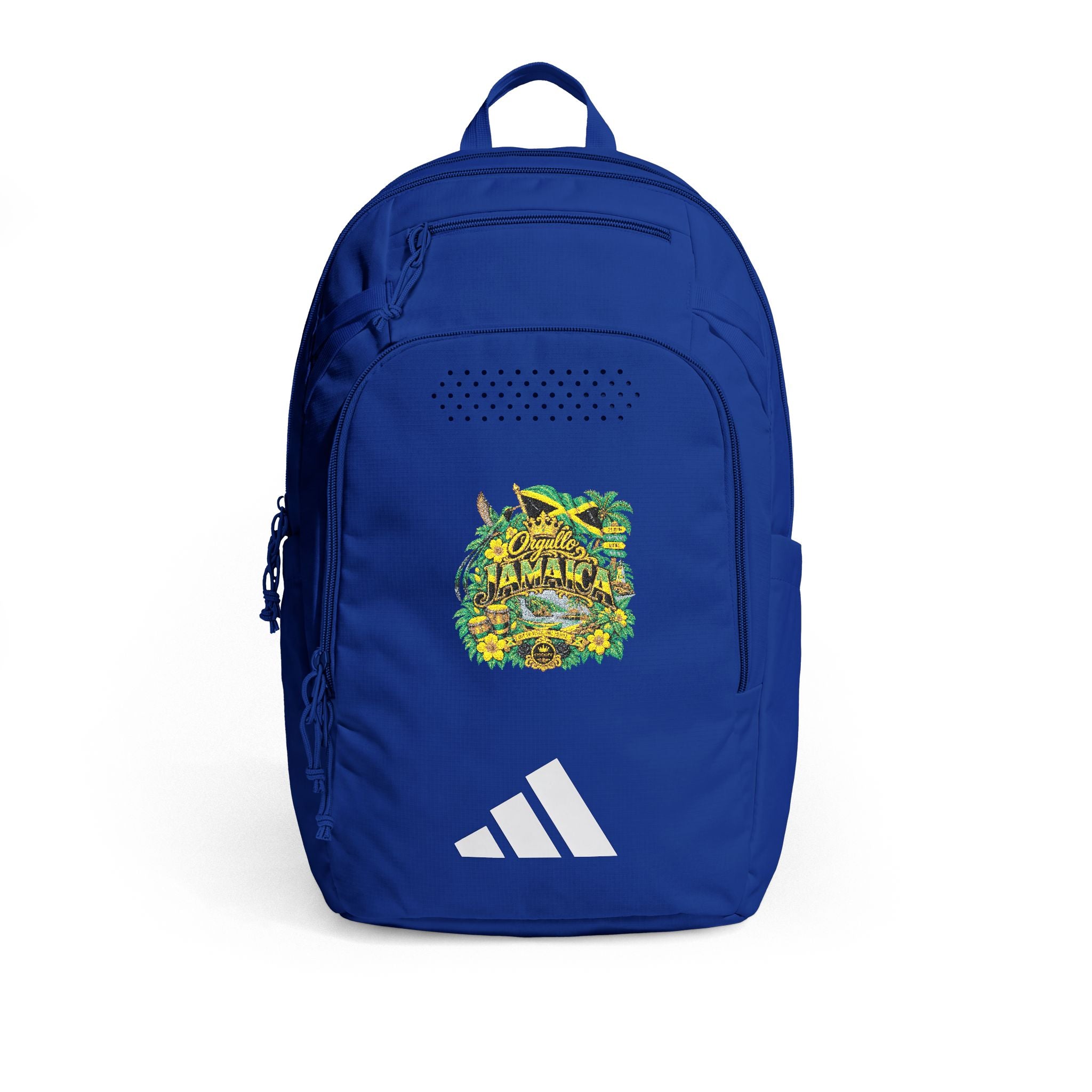 Orgullo Jamaica — Raíces Unidas Collection | adidas® Defender 5 Backpack (Embroidery)