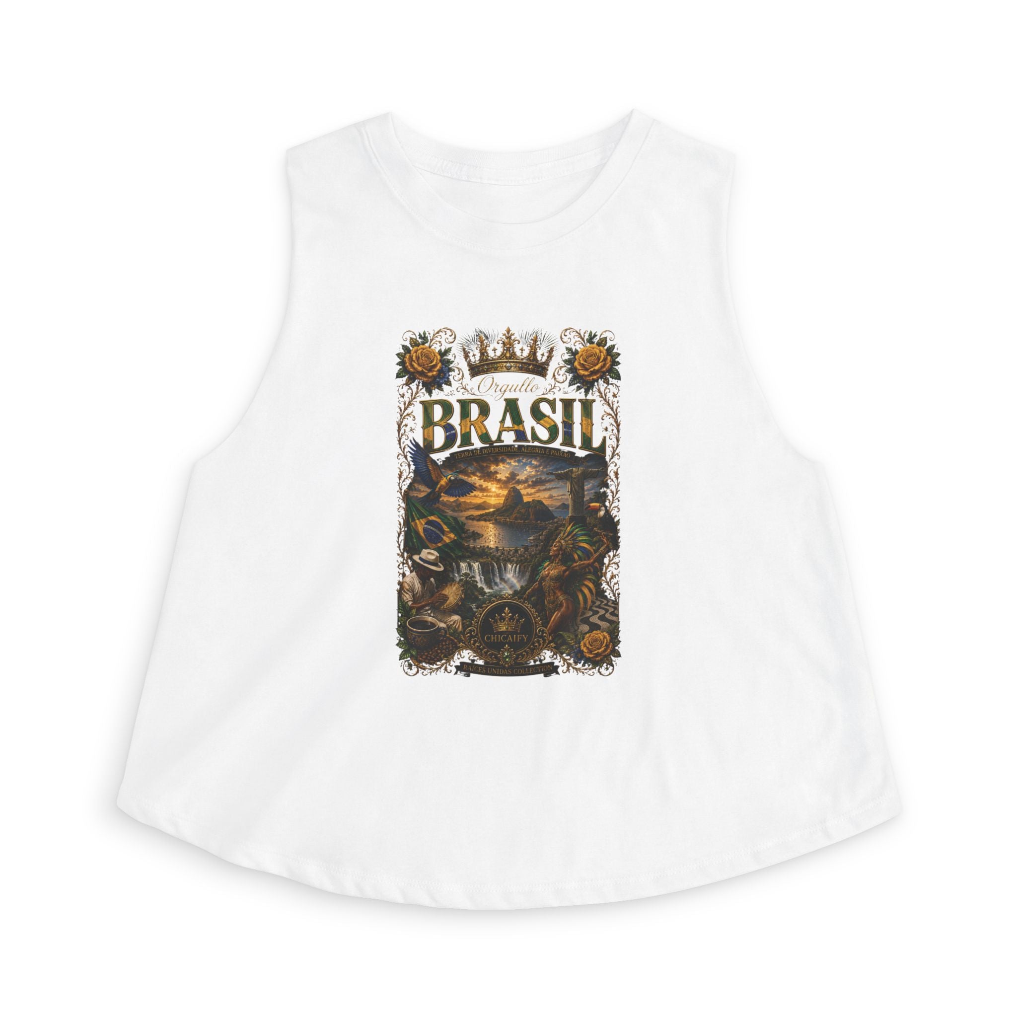 BRAZIL — RAÍCES UNIDAS Crop Top