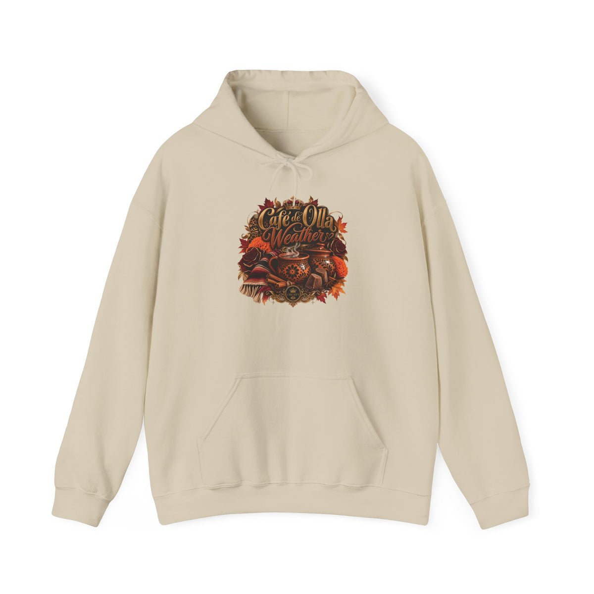 Café de Olla Weather Sweatshirt | Mexican Fall | Chicaify Heavy Blend™ Hooded Sweatshirt