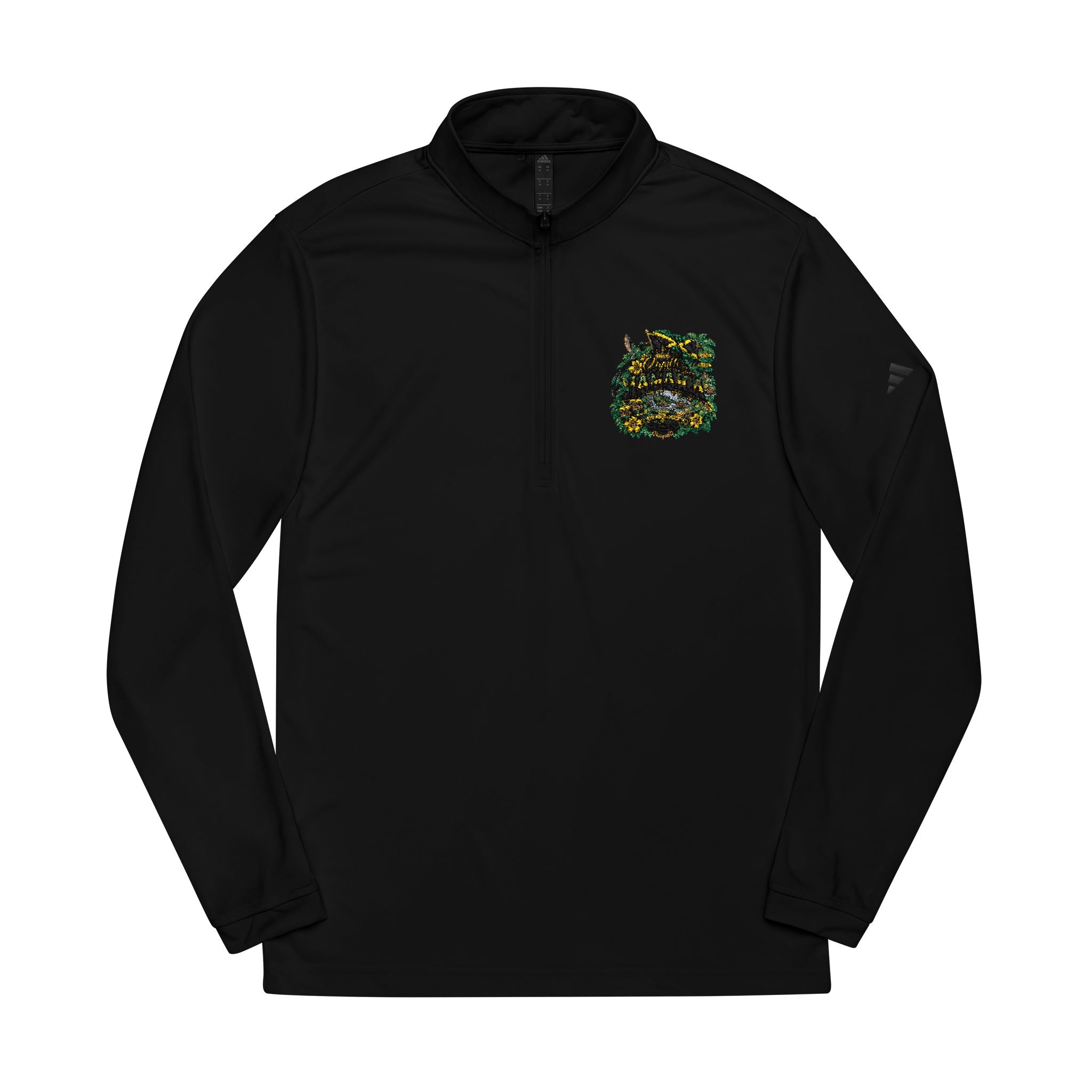 Orgullo Jamaica — Raíces Unidas Collection | adidas® Quarter-Zip Pullover (Embroidery)