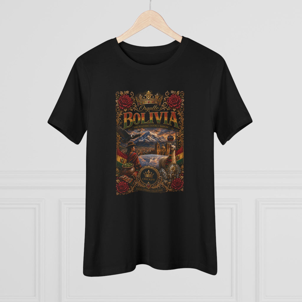 Raíces Unidas — Orgullo Bolivia Cotton Tee
