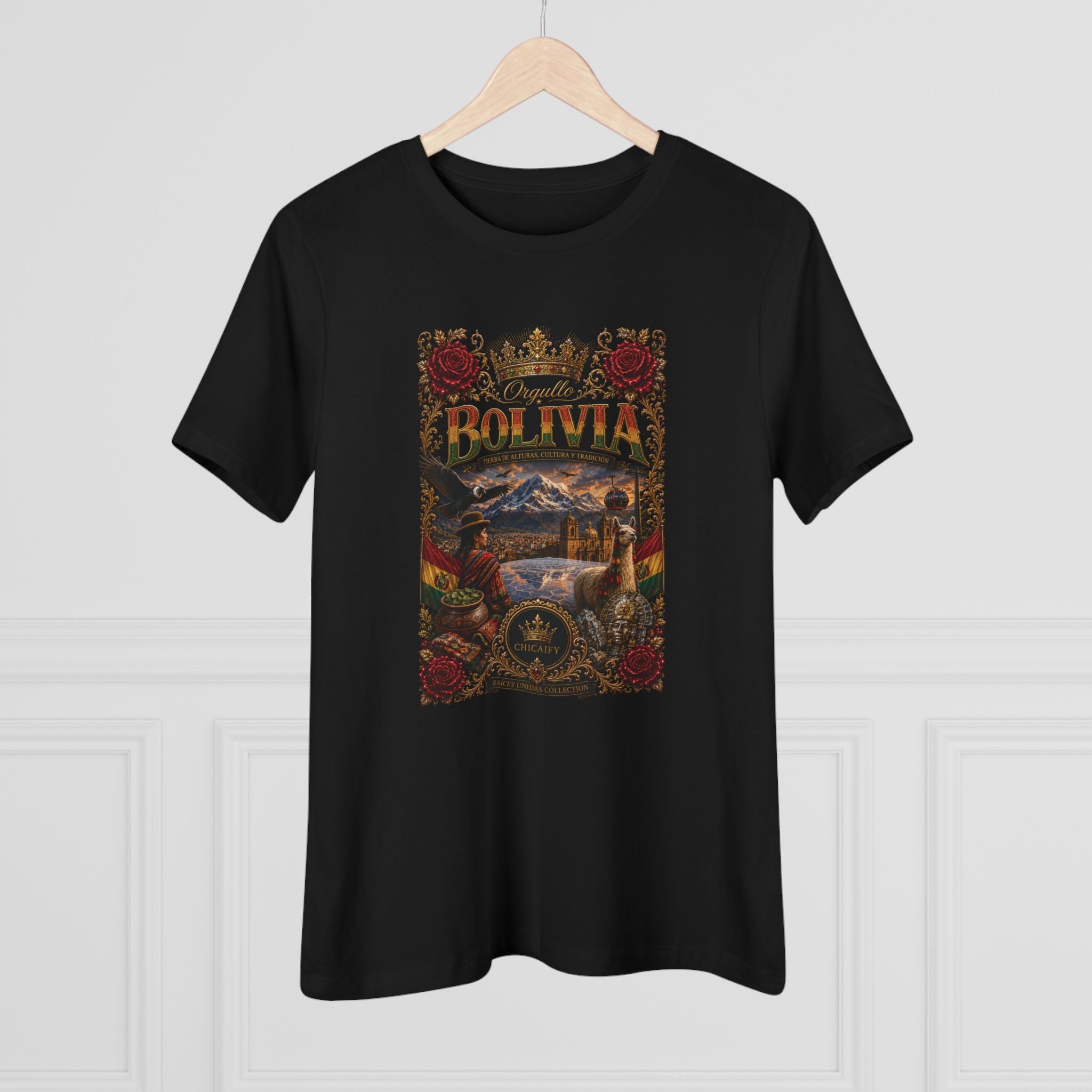 Raíces Unidas — Orgullo Bolivia Cotton Tee