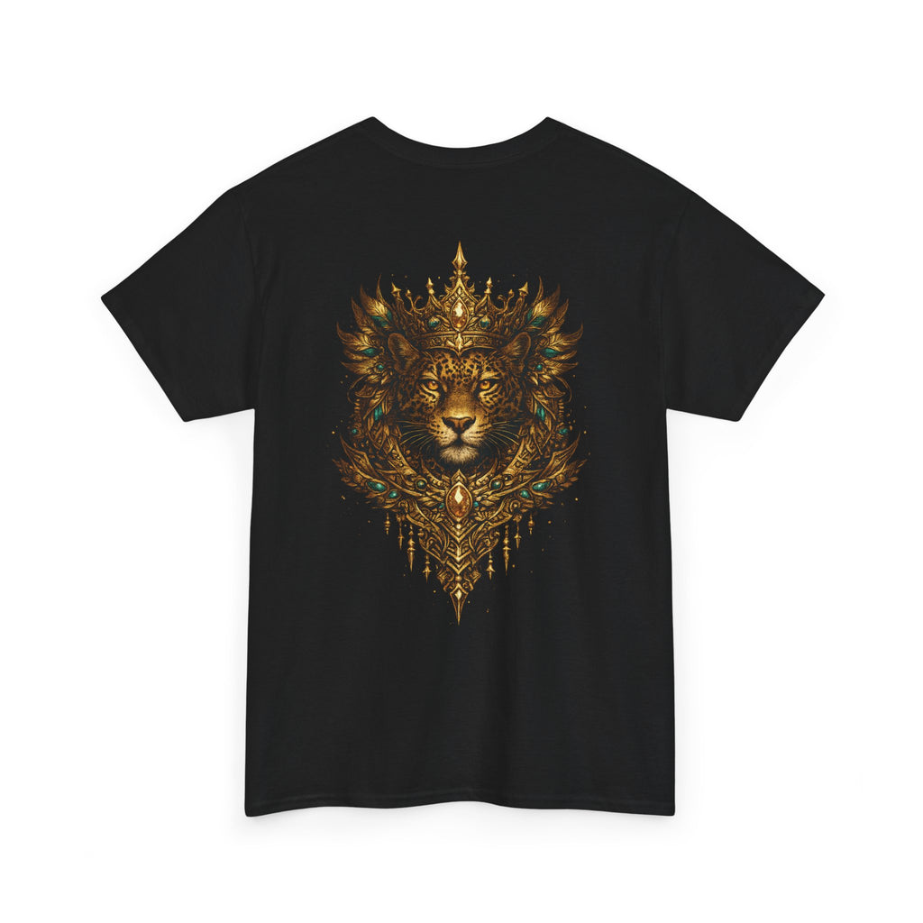 Golden Crowned Jaguar Tee — Graphic T-Shirt