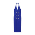 Style Cross Design Strap Neckline Mid-Length Bodycon Dress