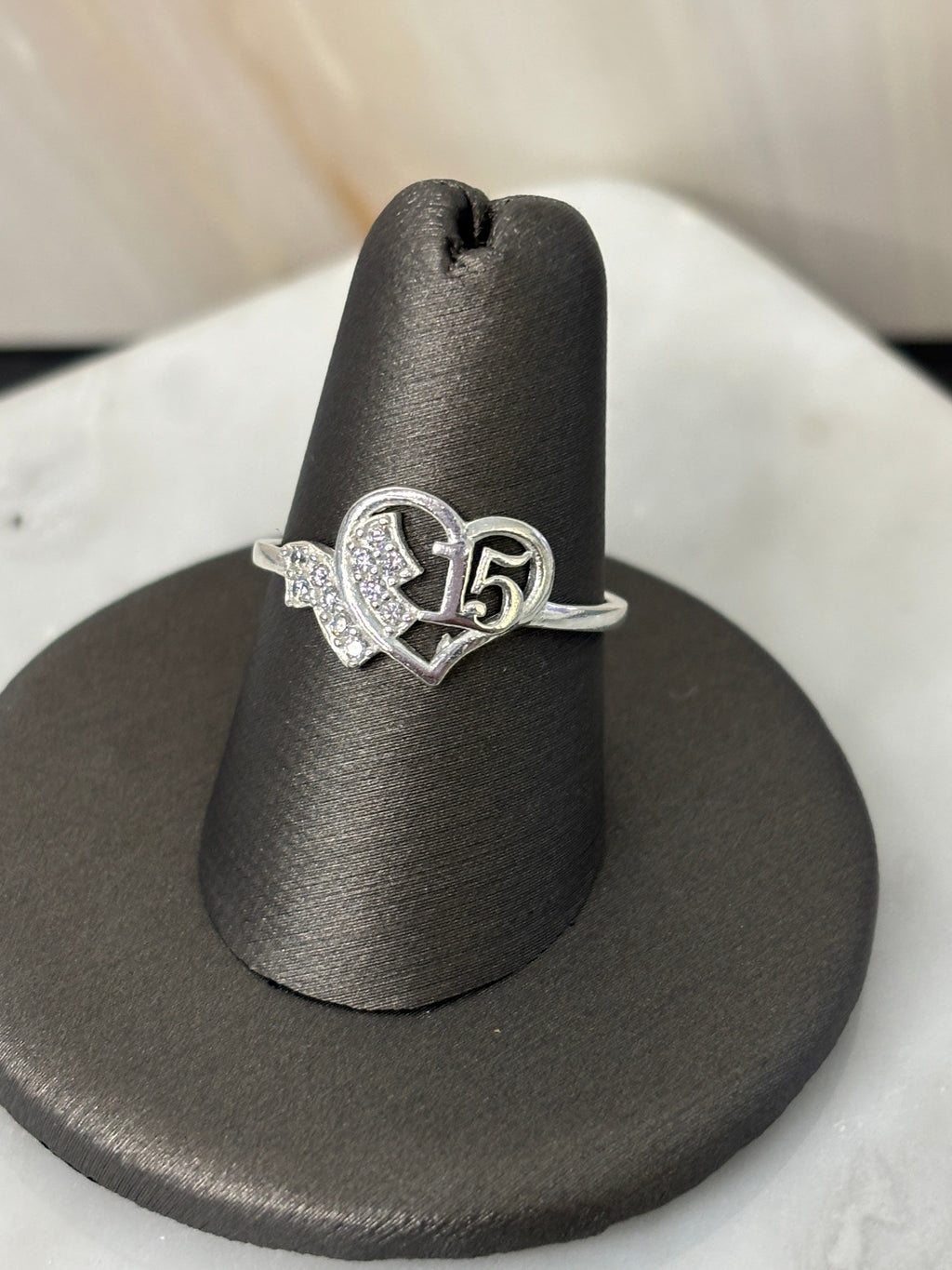 Quinceañera Ring — Sterling Silver 925