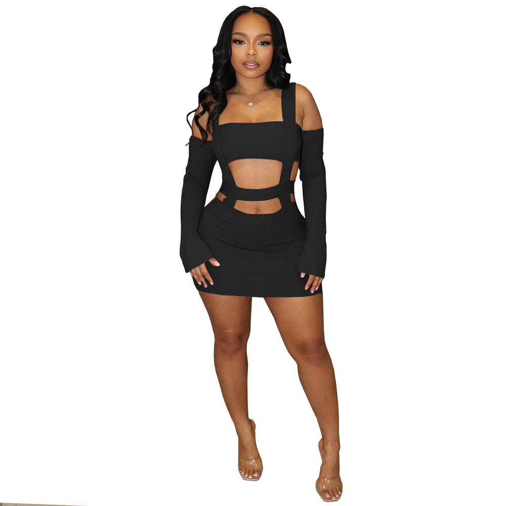 Sleeveless Cutout Bodycon Mini Dress