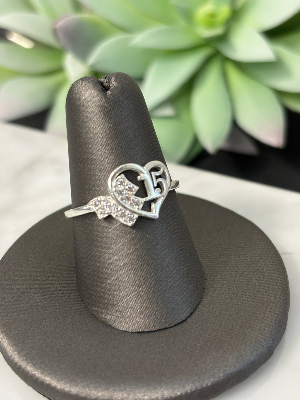 Quinceañera Ring — Sterling Silver 925