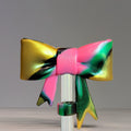 Defying Gravity 3D Bow Straw Topper
