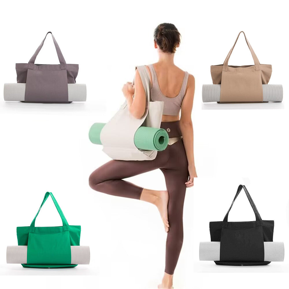 Canvas Yoga Mat Shoulder Bag