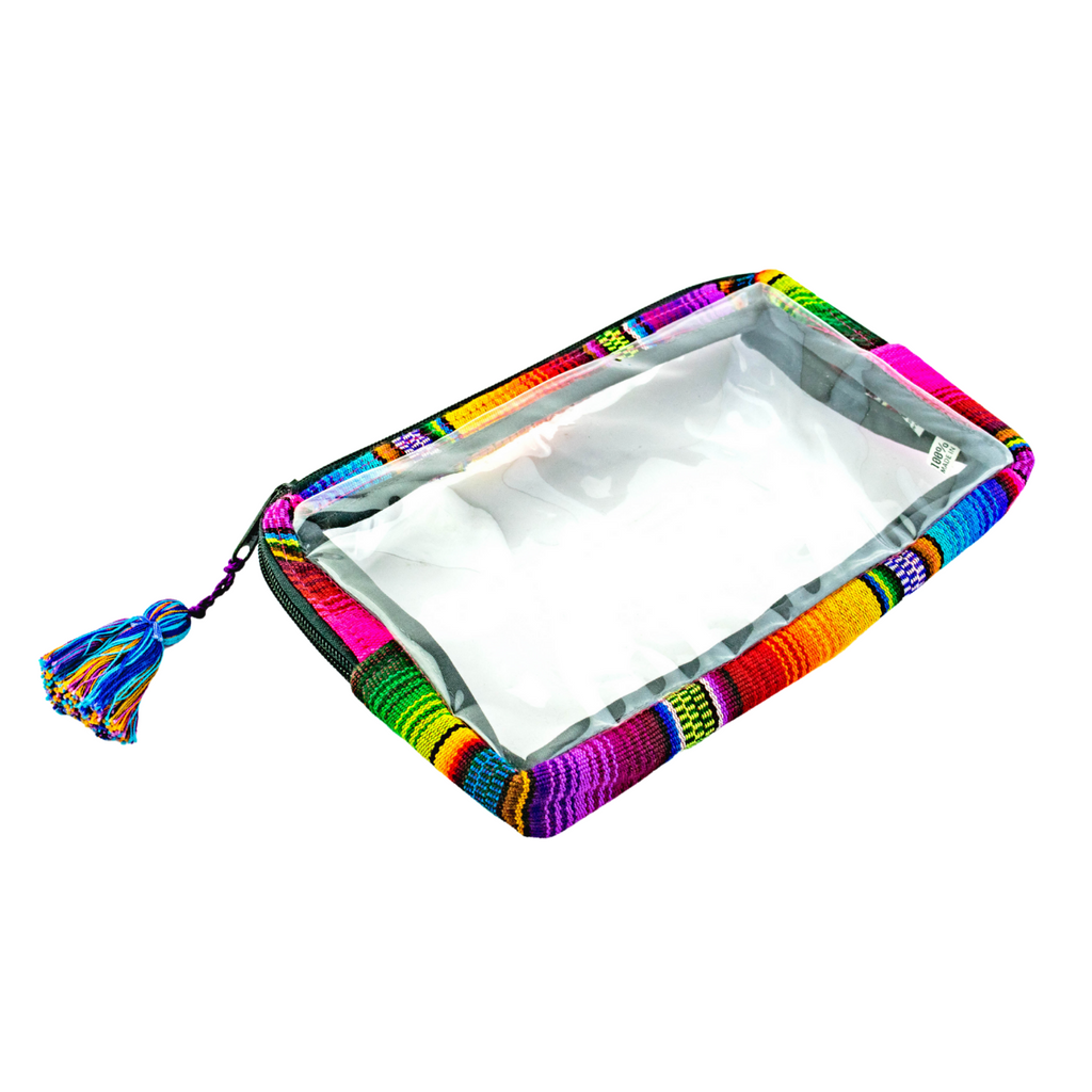 Hacienda Transparent Toiletry Travel Bag - Guatemala