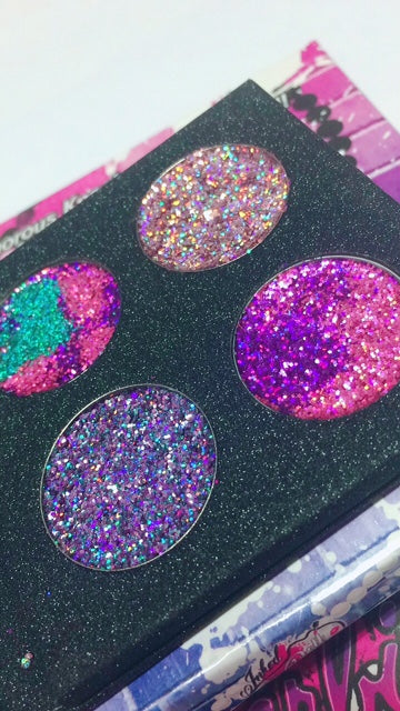 BURLESQUE CIRCUS METALLIC Pressed Glitter Quad