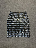 Statement Bandage Midi Skirt