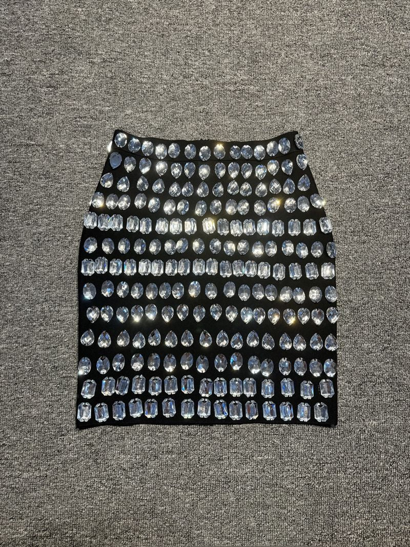 Statement Bandage Midi Skirt