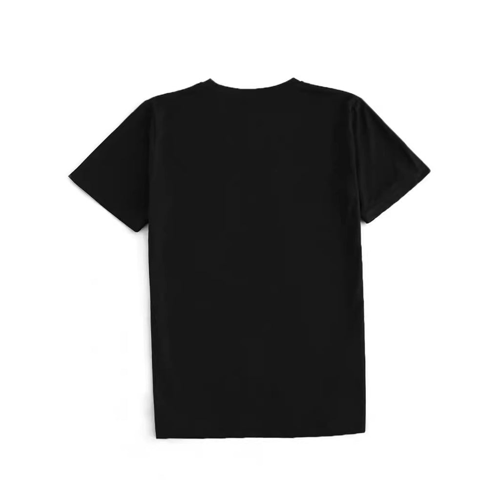 Printed Round Neck Crewneck T-Shirt for Women Fashion Casual Top