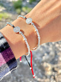 Saint Benedict Protection Bracelet – Red or Black Cord – Adjustable 925 Sterling Silver – Spiritual Evil Eye Defense – Handmade Gift for Him/Her