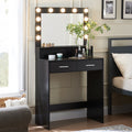 Makeup Vanity Desk with Mirror & Light