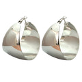 Oversized Chunky Hoop Earrings