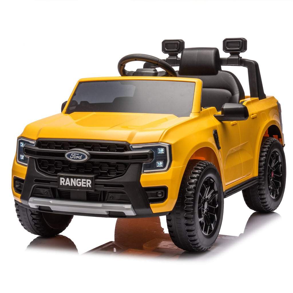12V Licensed Ford Ranger Kids' Ride-On Truck with Remote