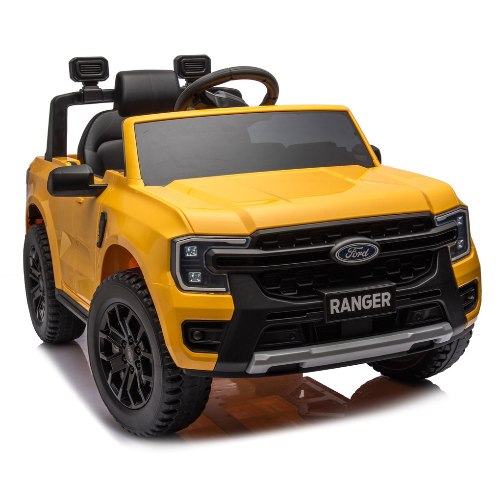 12V Licensed Ford Ranger Kids' Ride-On Truck with Remote