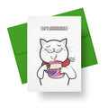 Cat with Champurrado