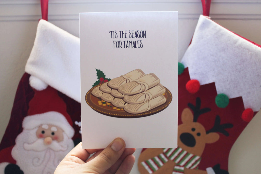 Tamales Christmas Card