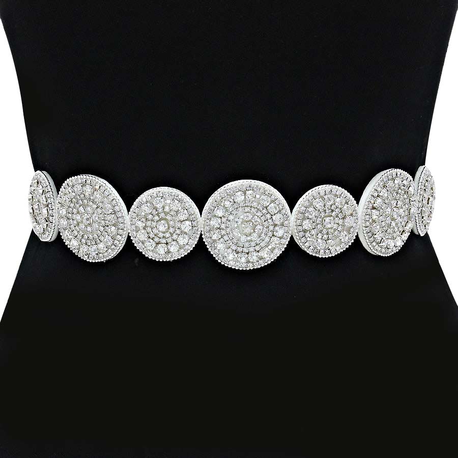 Deco Ring Organza Belt Choker Headband