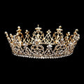 Stone Embellished Crown Tiara