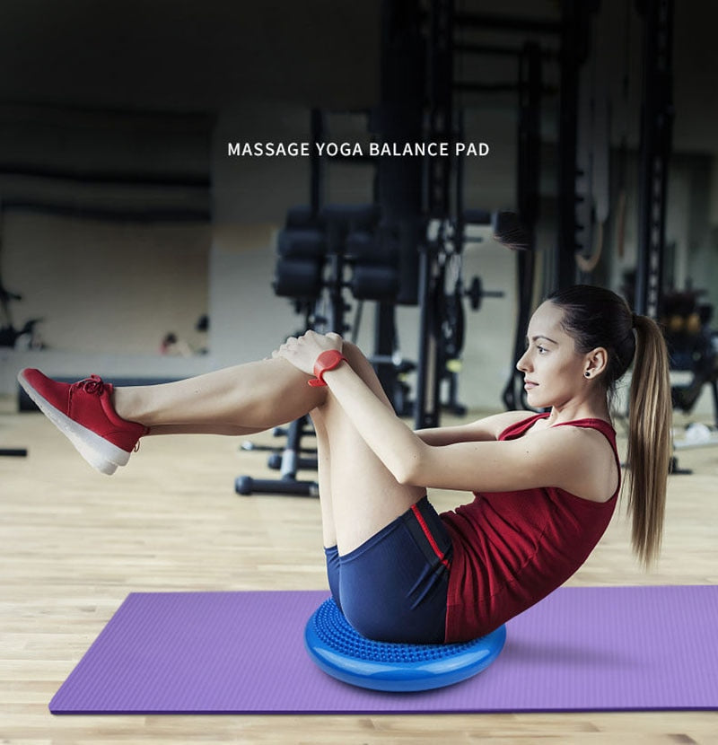 Inflatable Balance & Massage Cushion