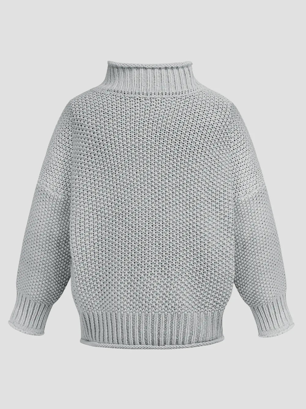 Classic Turtleneck Long-Sleeve Sweater
