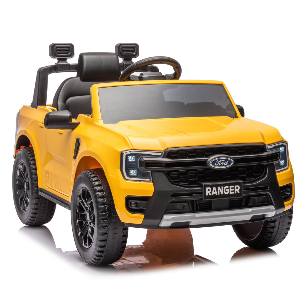 12V Licensed Ford Ranger Kids' Ride-On Truck with Remote
