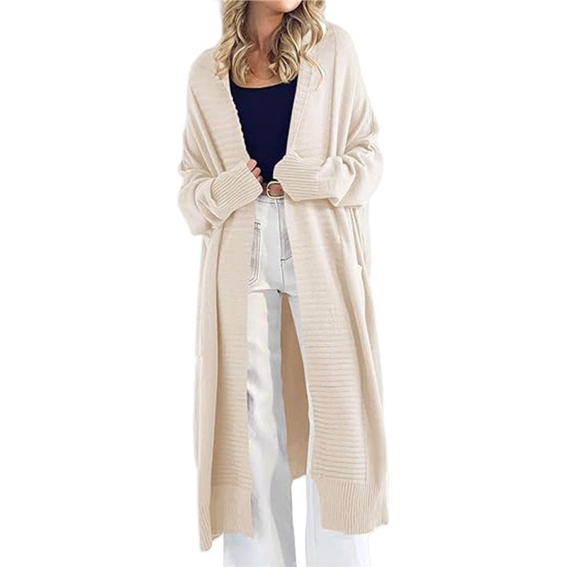 Longline Pocket Knit Cardigan