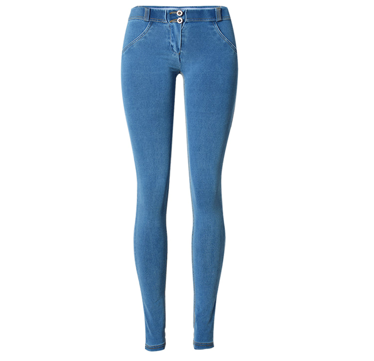 Popular Peach Hip-Lifting Pants Fitness Experts With The Same Stretch And Comfortable Low-Waist Denim Trousers