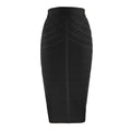 Fitted Bandage Midi Skirt